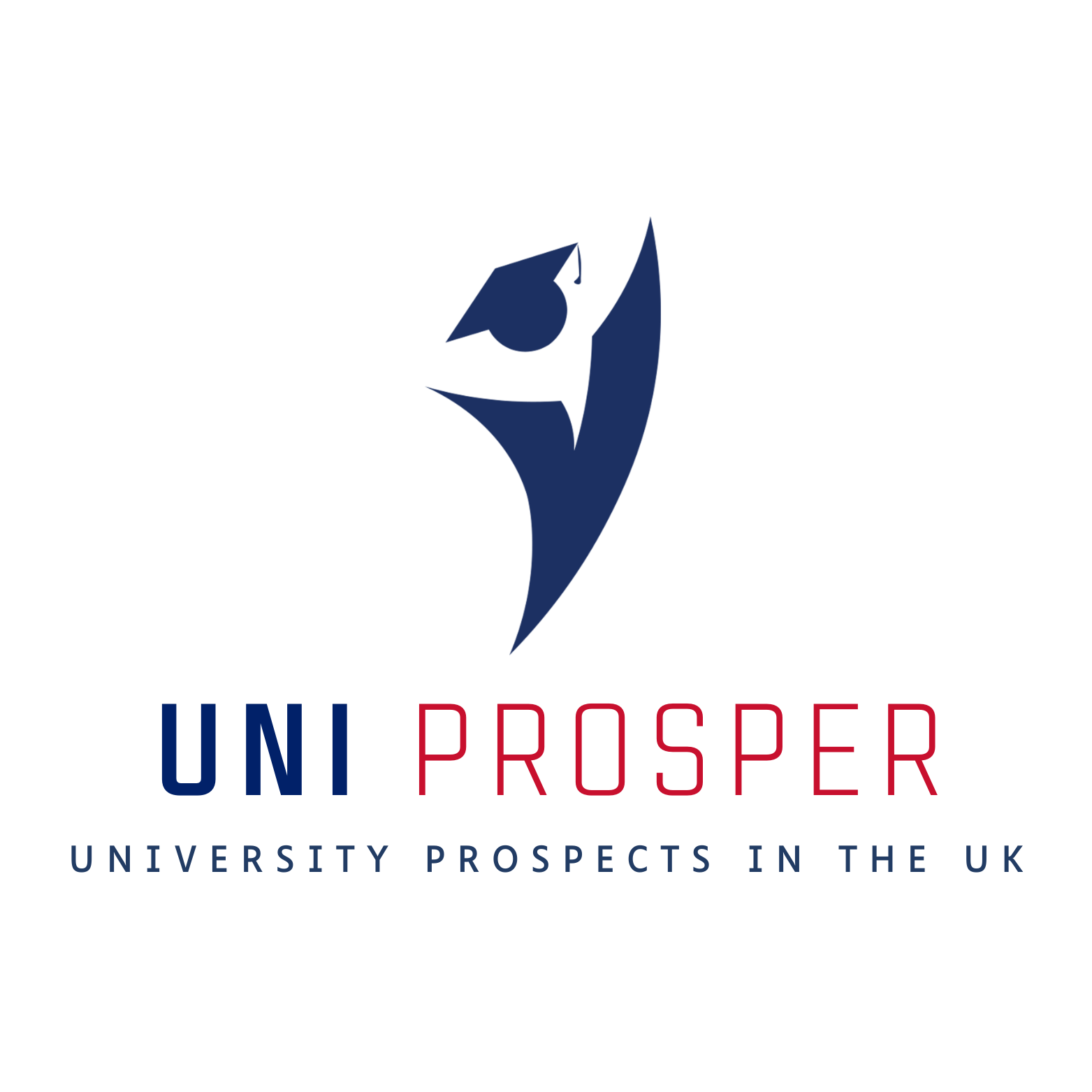 full logo blue graduate at top transparent v2